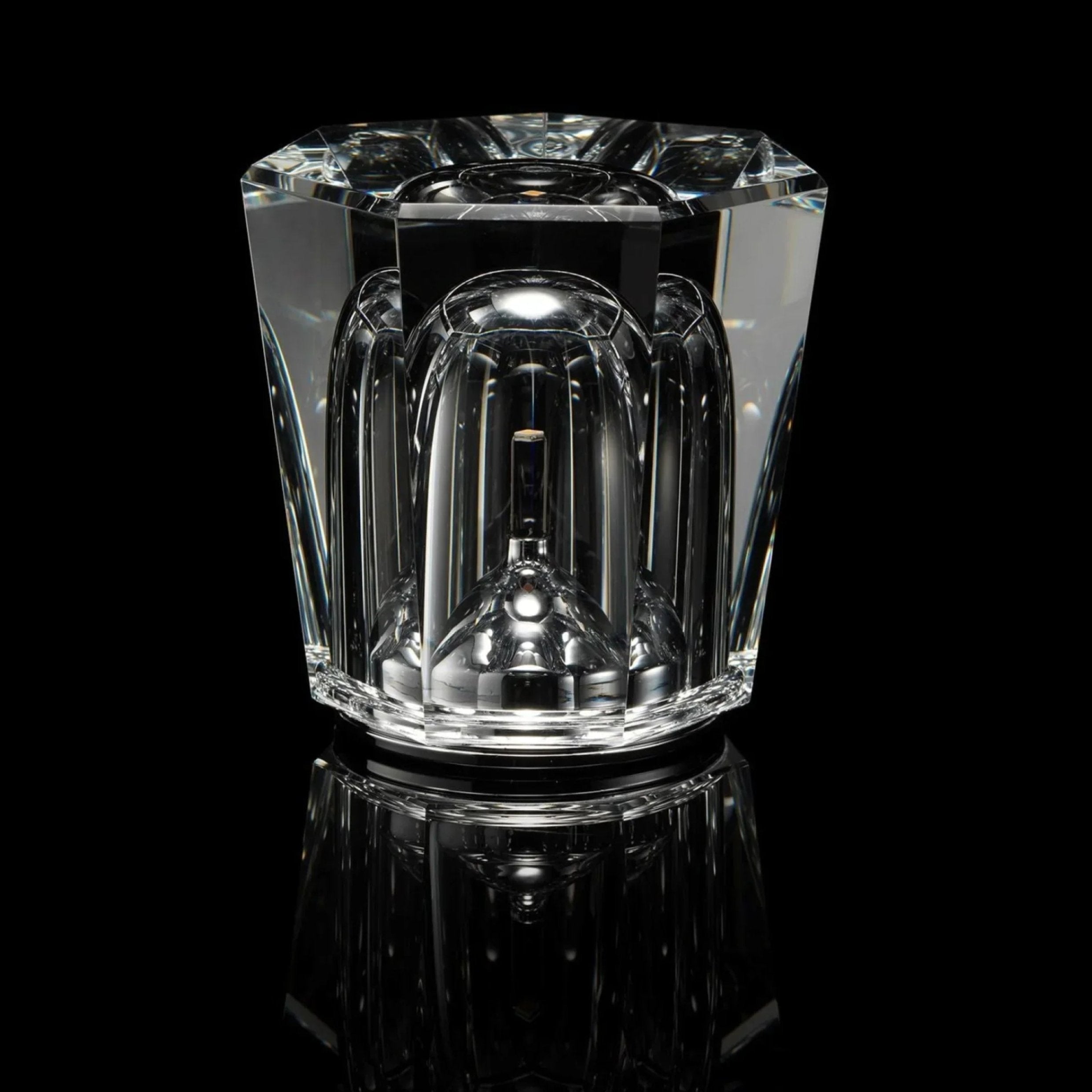 Lyxig Uppladdningsbar Diamantkristall Bordslampa – Lumière Diamant
