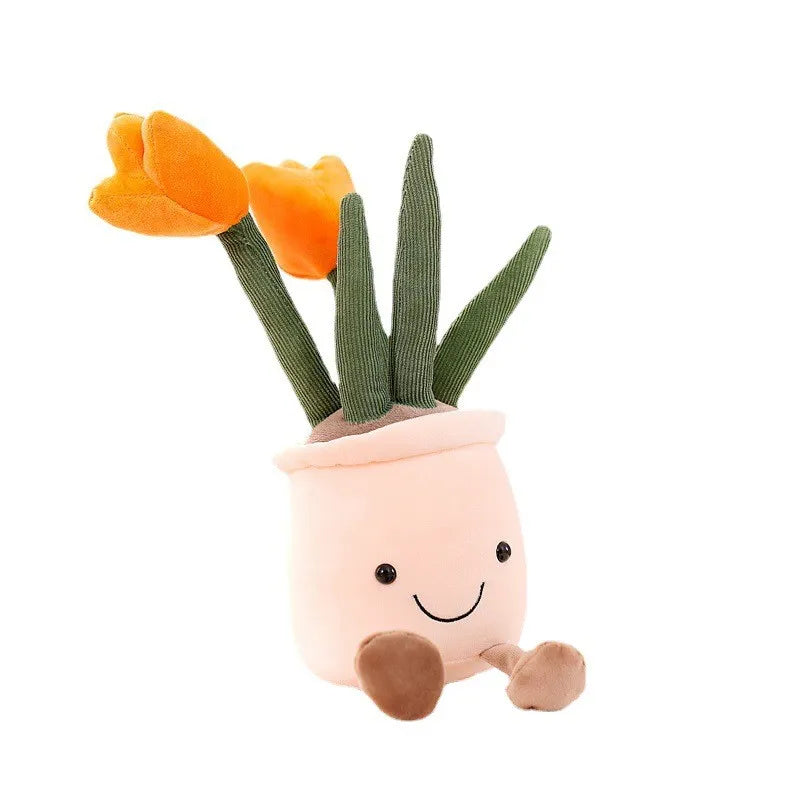 Höstlig Blomma Plyschleksak - AutumnBuddy