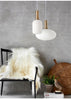 Retro Glas Pendellampa – ColorVibe