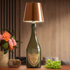 Laddningsbar LED Flasklampa – LumoBottle