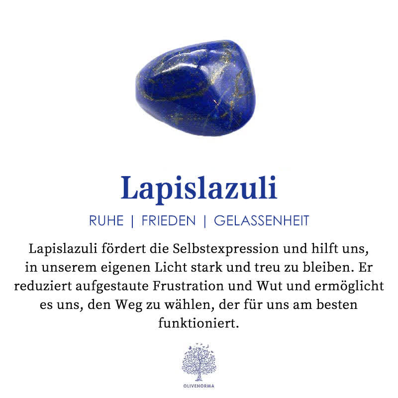 Tigeröga och Lapis Lazuli Kors Rosenkranshalsband för Män – Orion