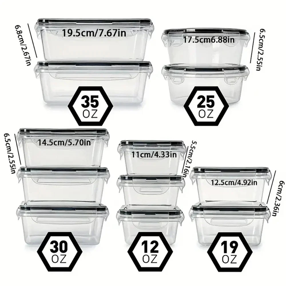 12-delars matförvaringsset - FoodSaver