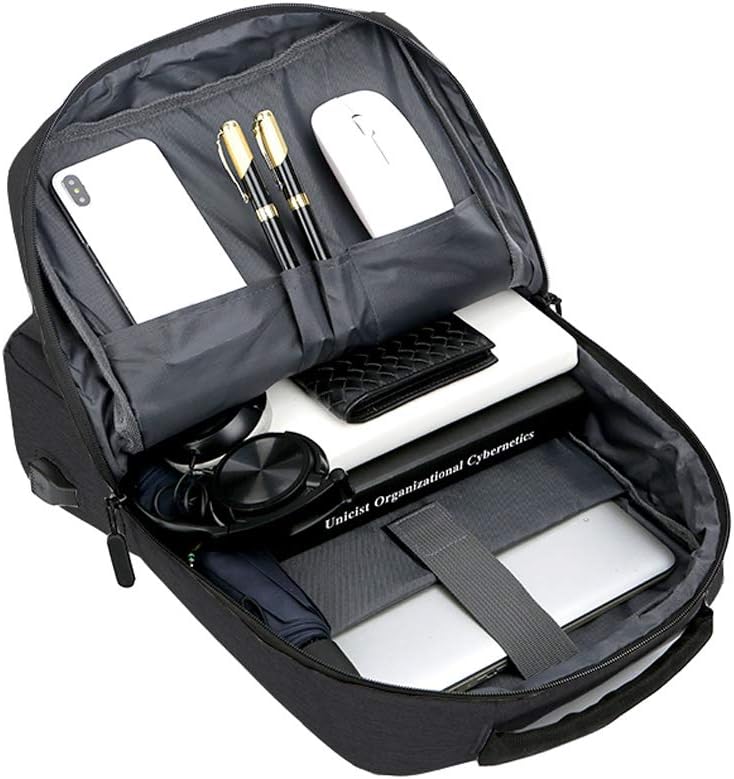 Slim Vattentålig Laptopryggsäck med USB-port