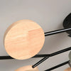 LED Plafondlampa - Modern Design | Trä & Metall