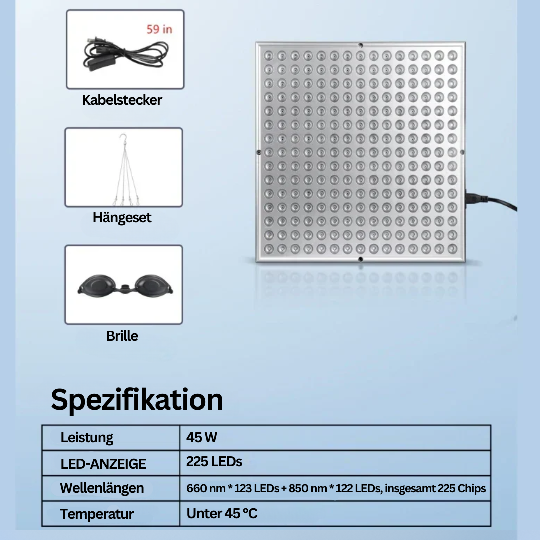 Infraröd Panel - GlowTherapy