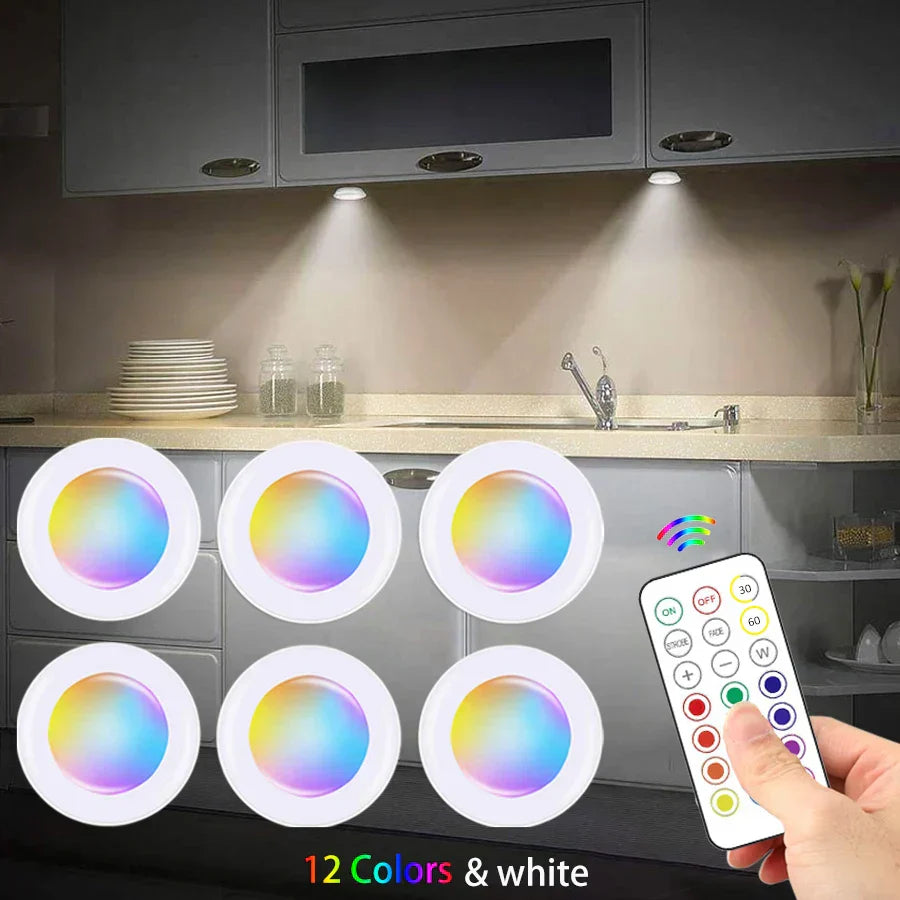 Trådlös RGB LED Under-Skåp Lampa - GlowyLed
