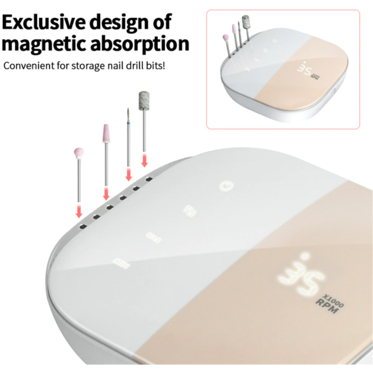 Professionell Elektrisk Nagelfil – Kraftfull och Precise för Manikyr och Pedikyr