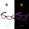 Luminösa Neon Glasögon - LumaGlow