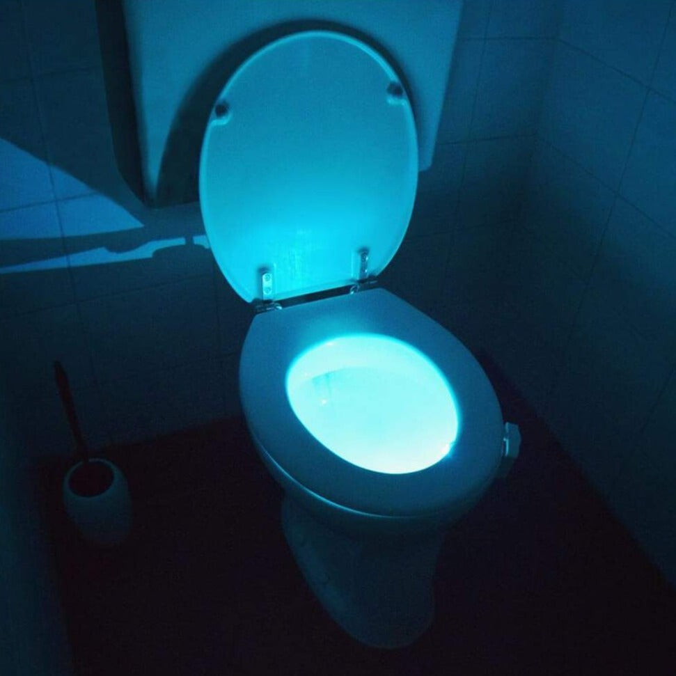 Rörelsesensor Toalett Nattlampa - GlowBowl