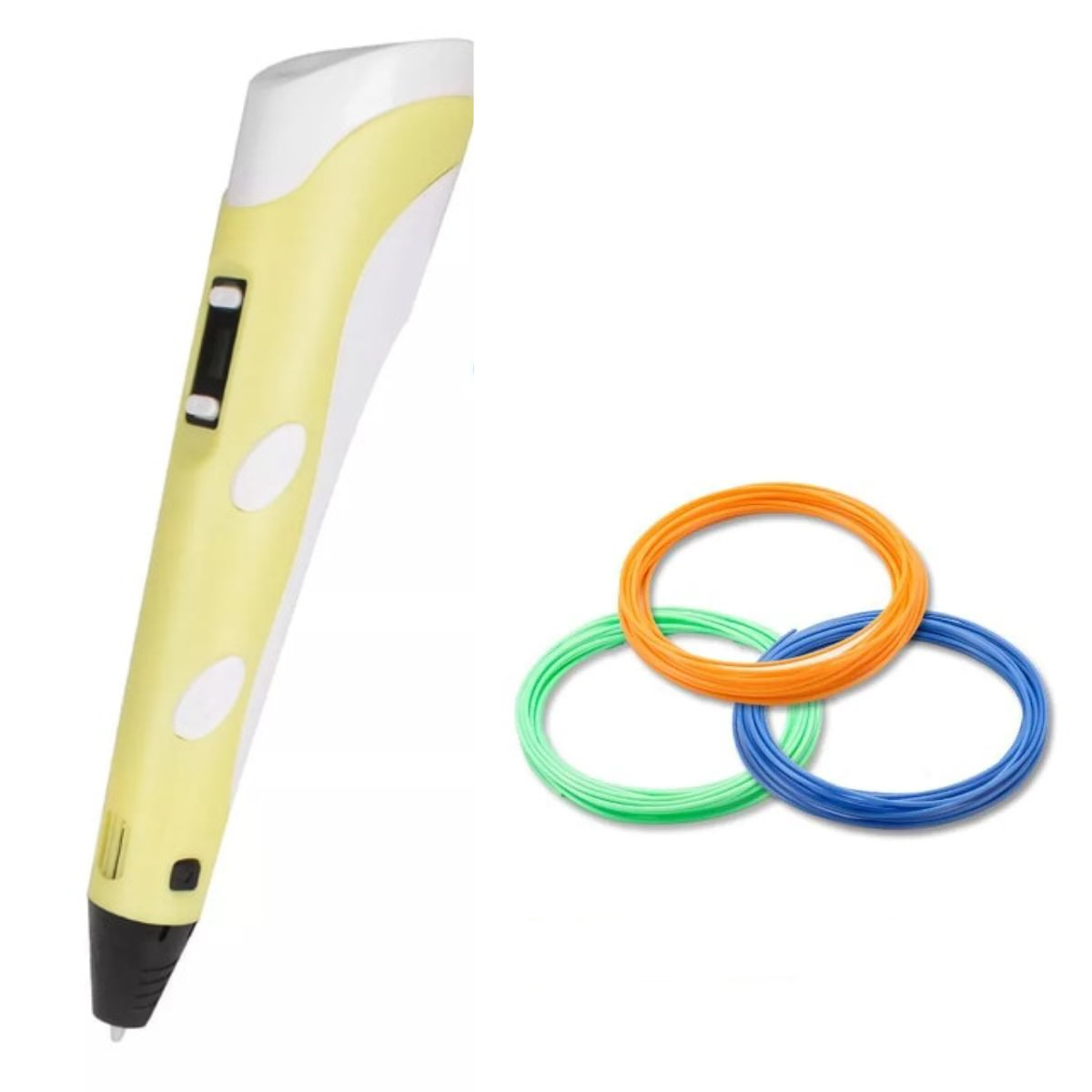 3D Penna | Kreativ Skrivning och Teckning - Lättviktig och Ergonomisk