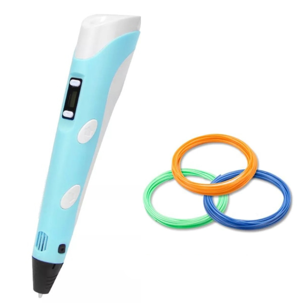 3D Penna | Kreativ Skrivning och Teckning - Lättviktig och Ergonomisk