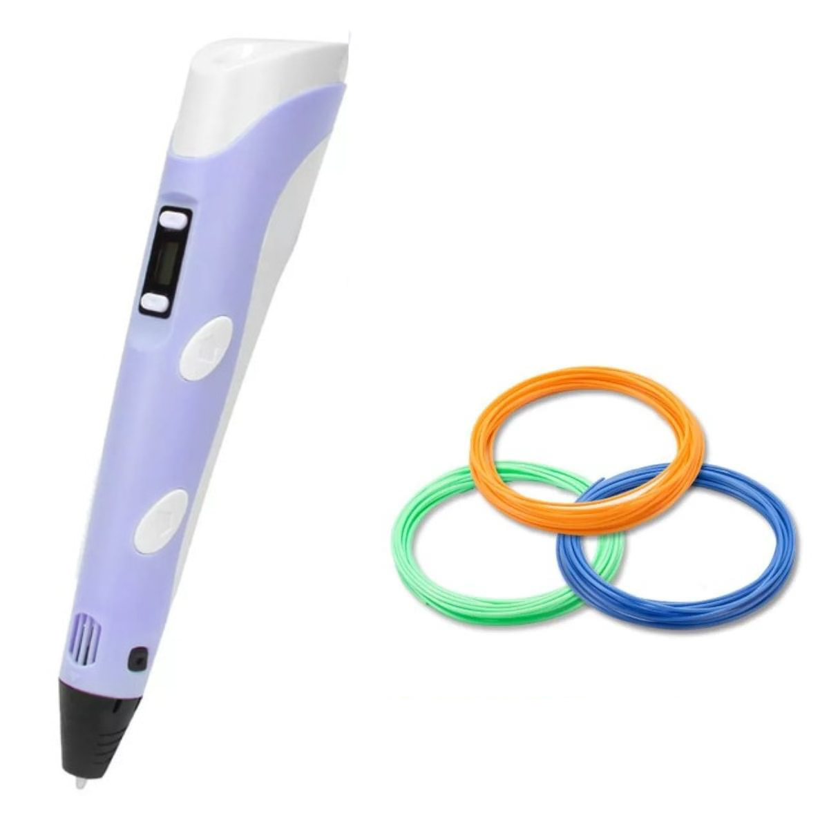 3D Penna | Kreativ Skrivning och Teckning - Lättviktig och Ergonomisk