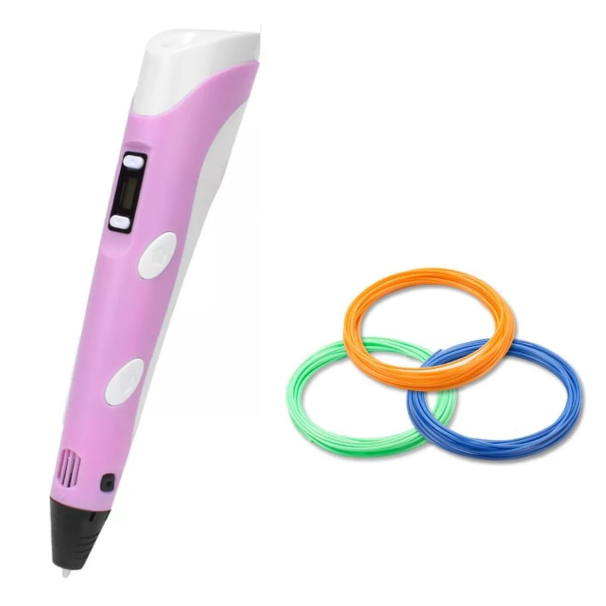 3D Penna | Kreativ Skrivning och Teckning - Lättviktig och Ergonomisk