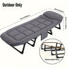 Fällbar Campingbed - Lättvikts Aluminium & Rostfritt Stål
