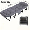 Fällbar Campingbed - Lättvikts Aluminium & Rostfritt Stål