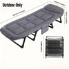 Fällbar Campingbed - Lättvikts Aluminium & Rostfritt Stål