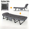 Fällbar Campingbed - Lättvikts Aluminium & Rostfritt Stål