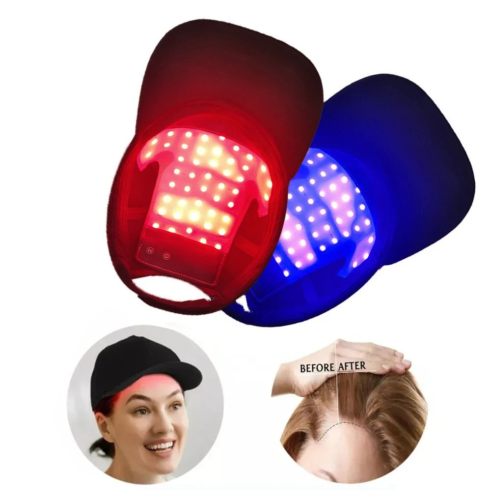 Infraröd Röd Ljusterapi Hätta - HairGlow Pro