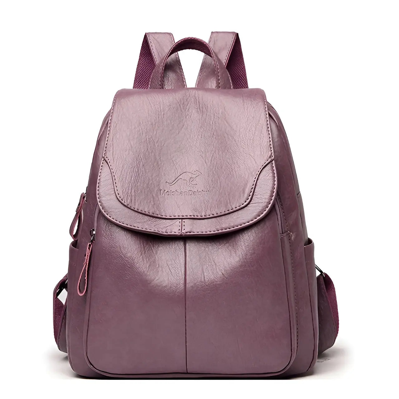 Vintage Läder Damryggsäck – Isabella