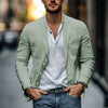 Stilren Linneblazer för Herrar - Sommar Casual Chic