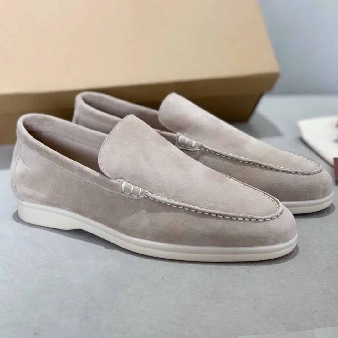 Luxe Suede Herrskor - Komfort och Stil