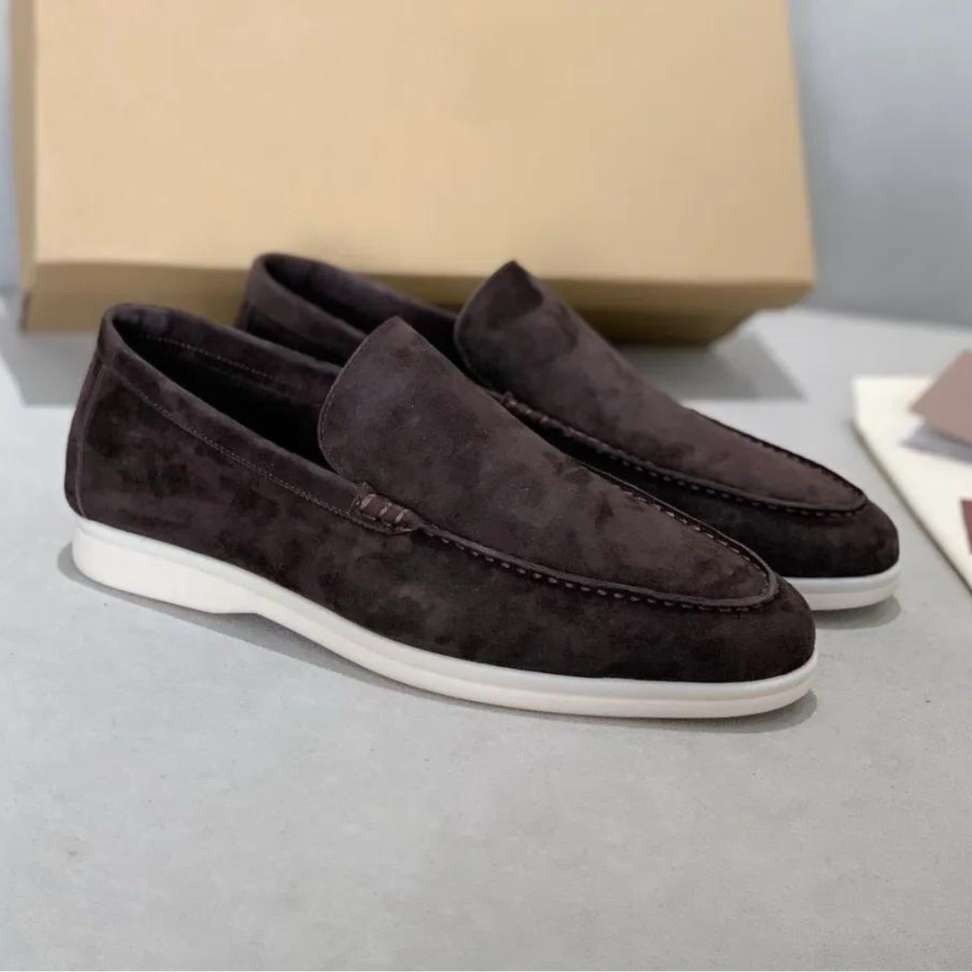 Luxe Suede Herrskor - Komfort och Stil