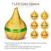 Luftrenare med Aromadiffusion och LED-belysning – AromaGlow