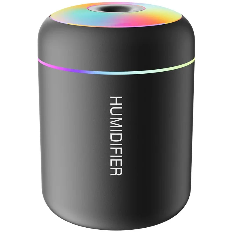 Mini Luftfuktare med Aromaterapi - USB Driven - Perfekt för Bil och Sovrum
