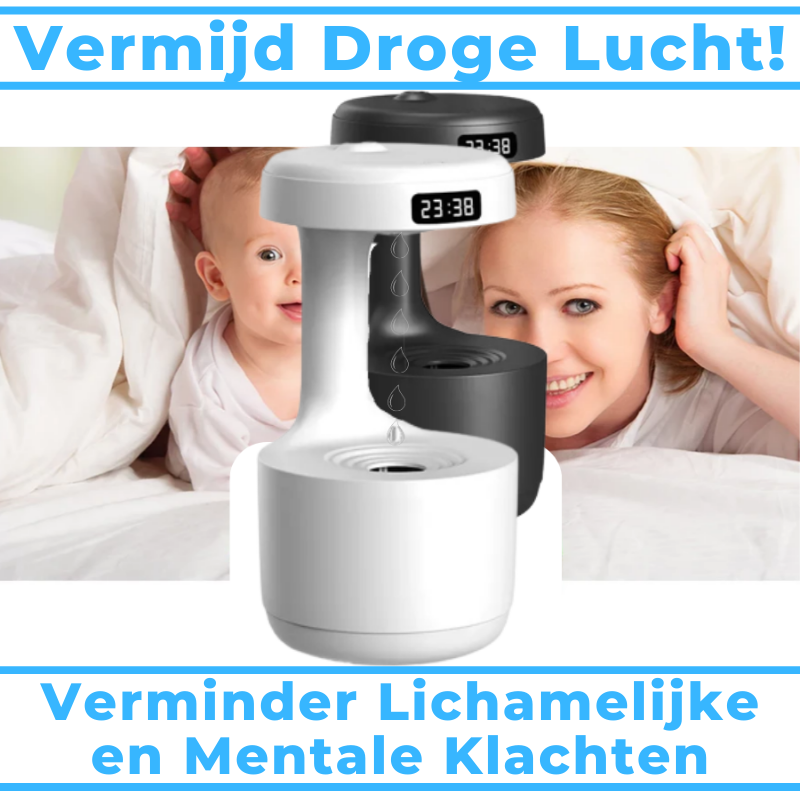 Lyxig Magisk Luftfuktare Diffusor - AquaGlow