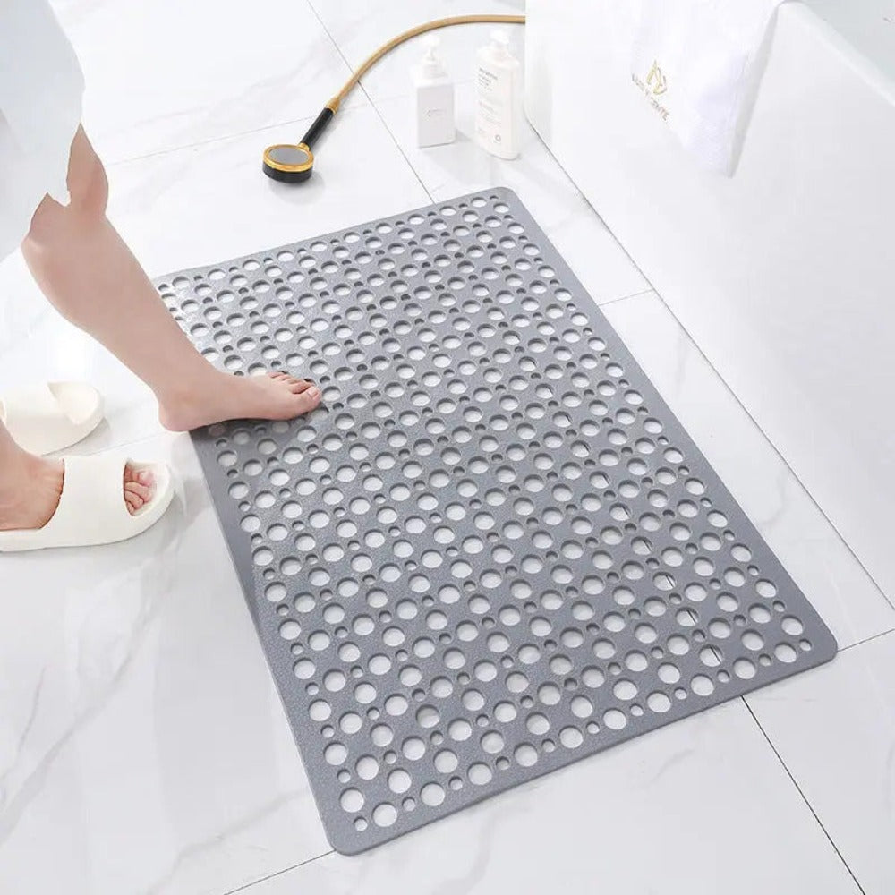 Luxe Antiskid Duschmatta - Hygienisk & Mögelbeständig | Säker