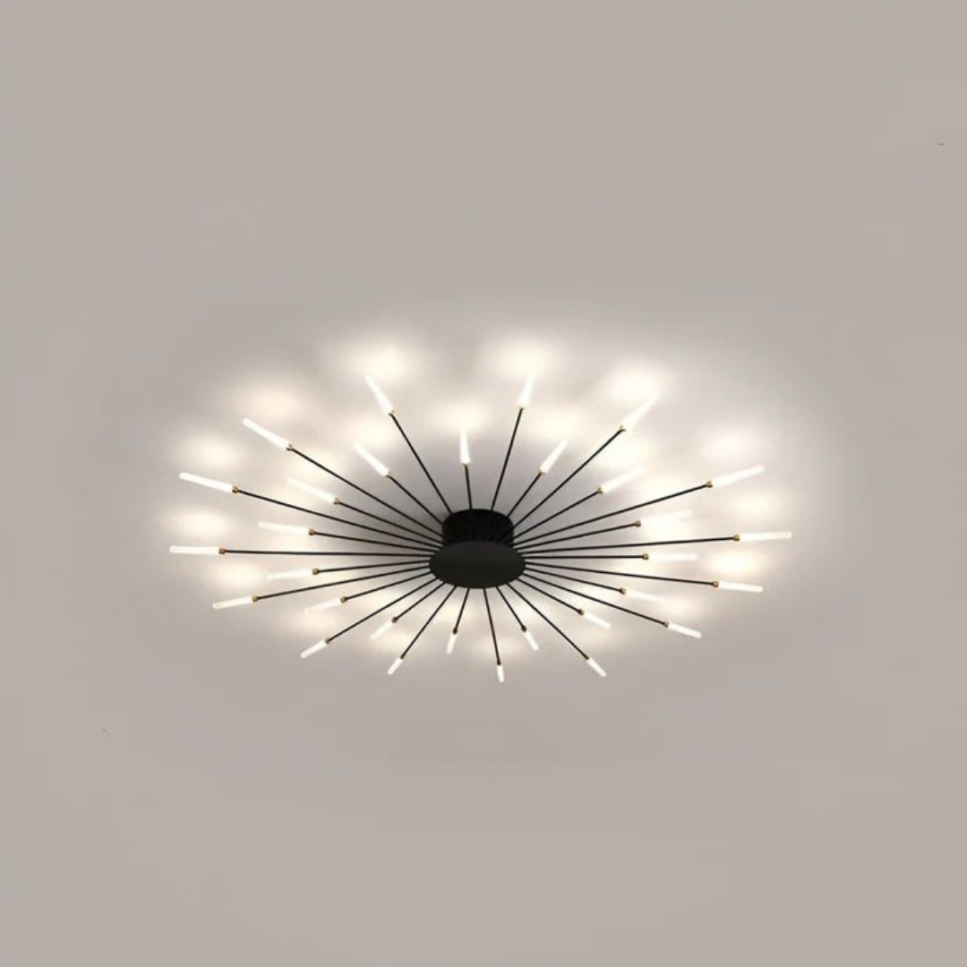 Luxe LED Taklampa - Elegant Taklampa | Vardagsrumsbelysning
