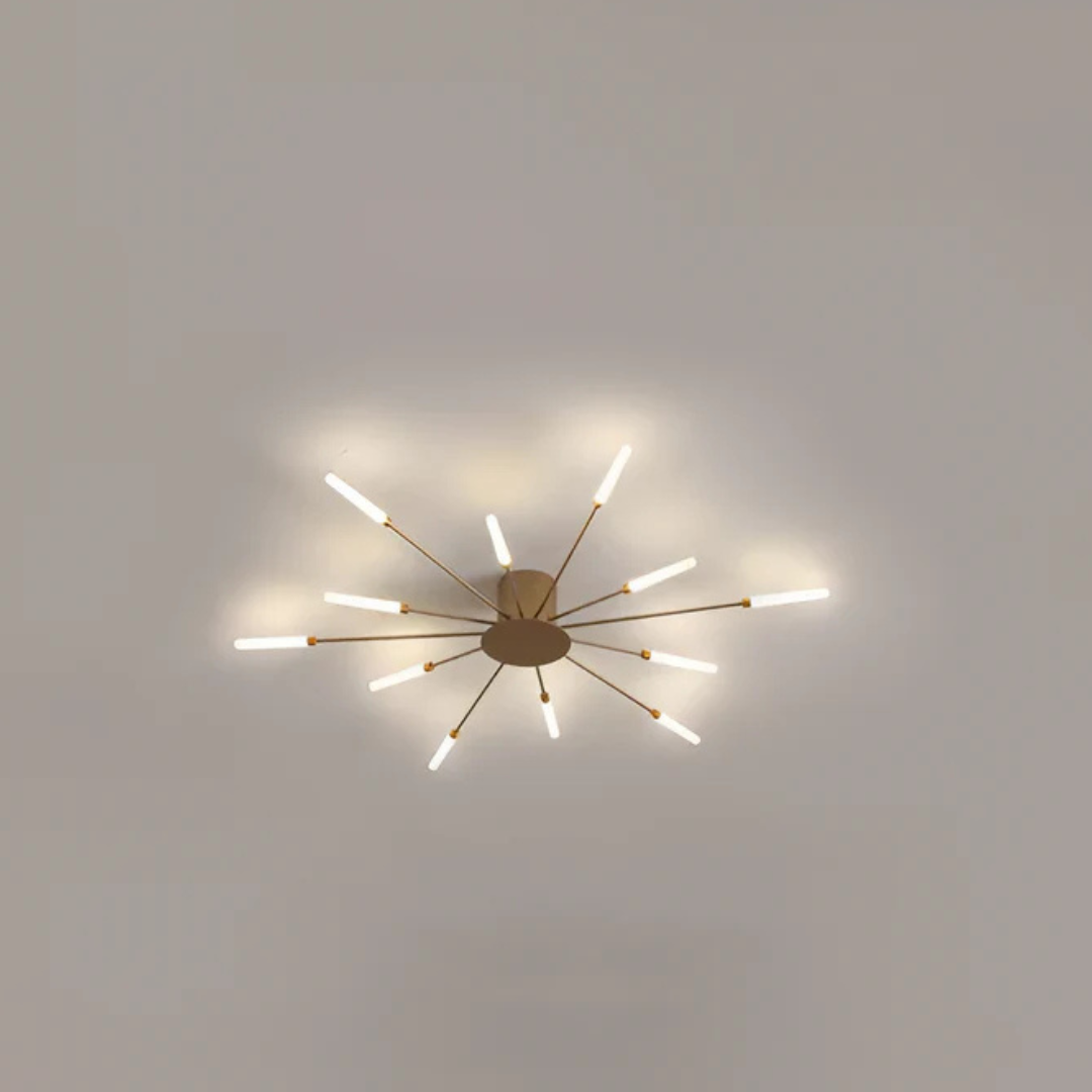 Luxe LED Taklampa - Elegant Taklampa | Vardagsrumsbelysning