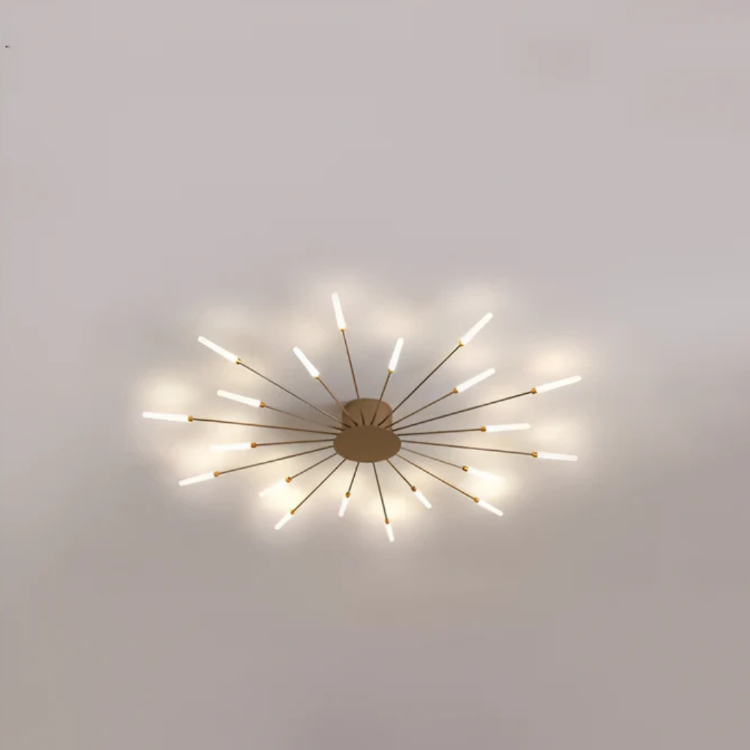 Luxe LED Taklampa - Elegant Taklampa | Vardagsrumsbelysning