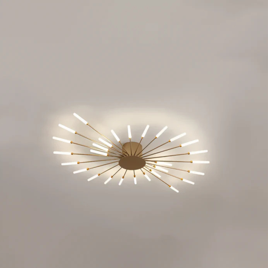 Luxe LED Taklampa - Elegant Taklampa | Vardagsrumsbelysning
