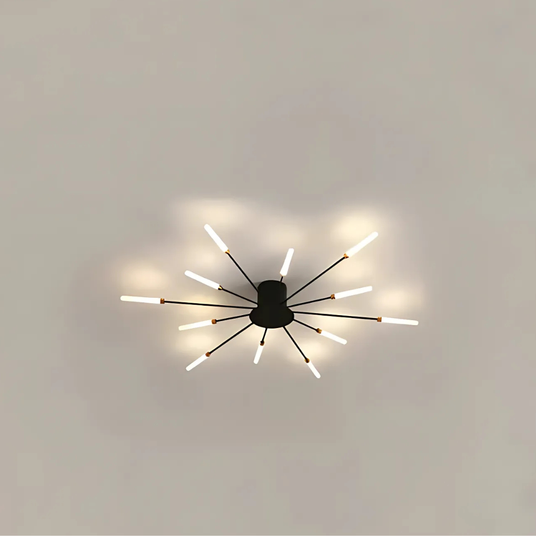 Luxe LED Taklampa - Elegant Taklampa | Vardagsrumsbelysning