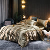 Lyxigt Satin Sängkläder Set - Silkesmjukt | Ultimat Komfort
