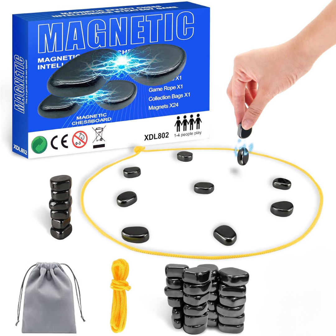 Magnetiskt Reseschackset för Intelligens och Nöje – CheckMate