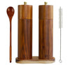 WoodSpice - Lyxig Träpeppar- och Saltkvarn Set | Tidlös Design