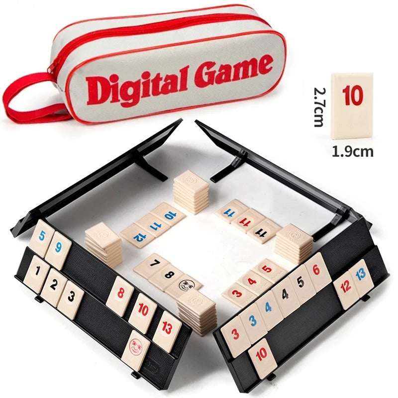 Rummikub Resversion - Kompakt och Idealisk