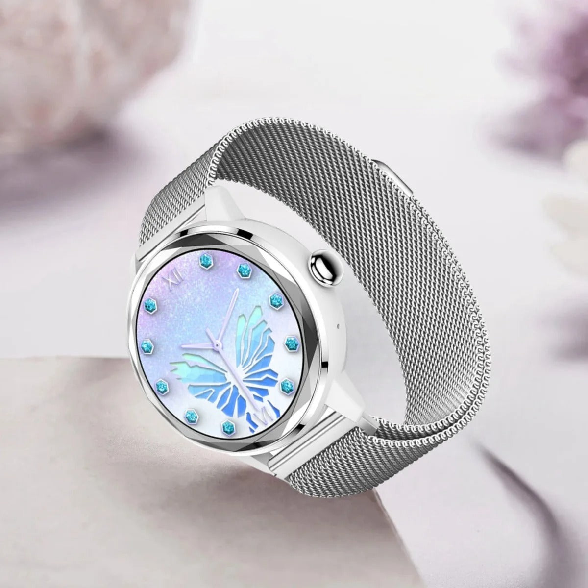 Luxe Galaxy Smartwatch för Kvinnor - Stilfull Funktionalitet