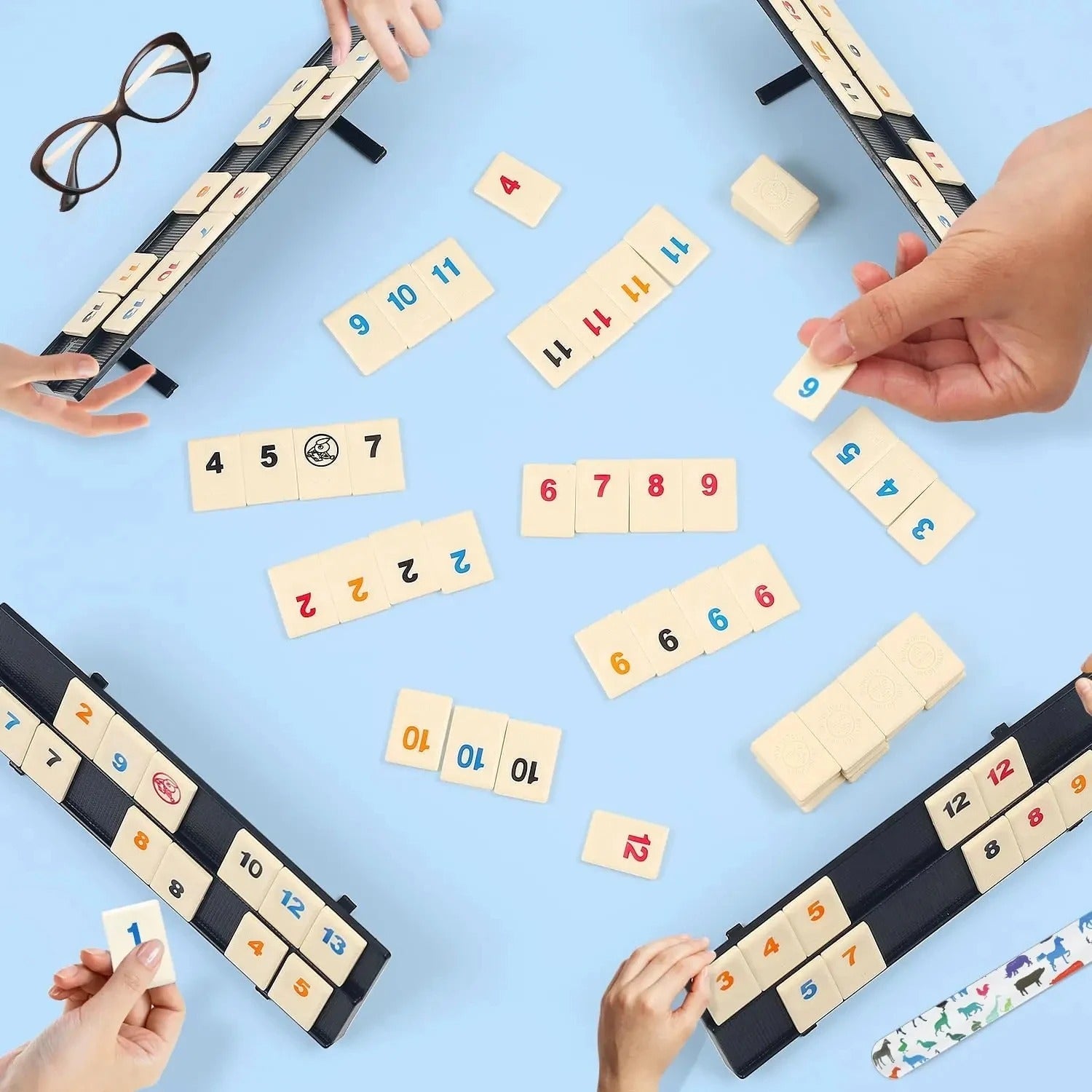 Rummikub Resversion - Kompakt och Idealisk