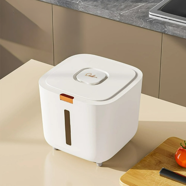 Lufttät spannmålsdispenser med lock (5–10 kg) - GranoBox