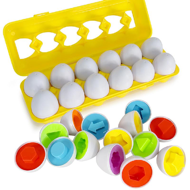 Kreativ Äggpussel för Barn - EggCiting Pusselset