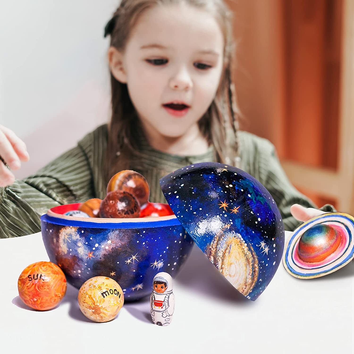 Galaxy Quest Träplanet Set – Utbildande Äventyr för Barn