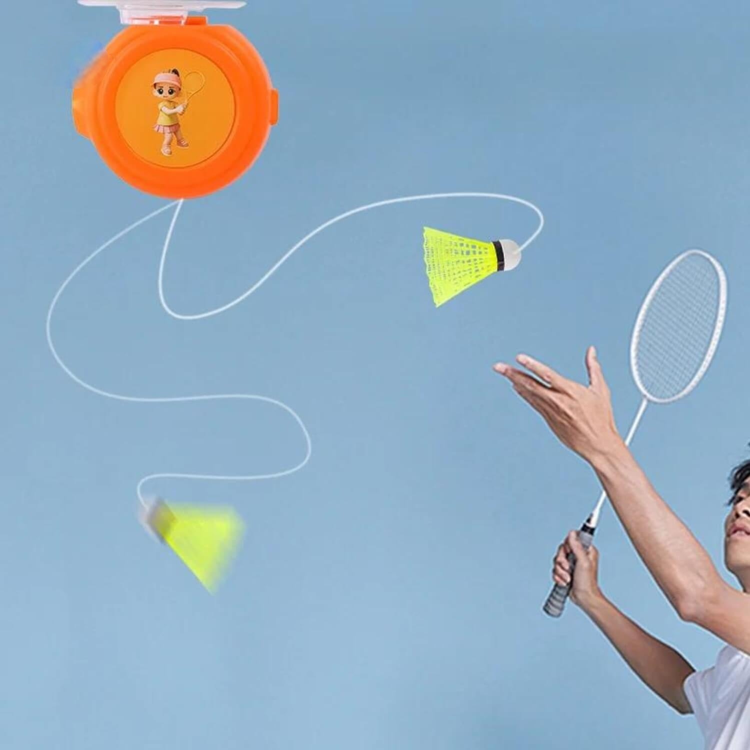 Inomhus Badminton Tränare för Solo Träning – SwiftStrike