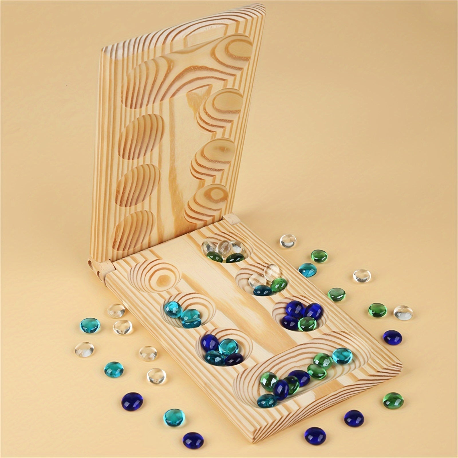 Mancala Deluxe Brädspel - BrainStones