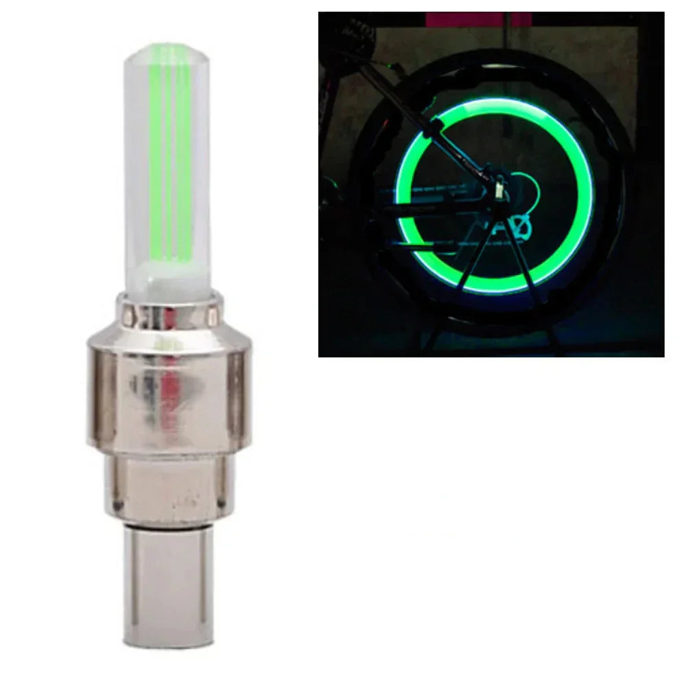 Set med 4 Belysta Ventilkåpor – GlowRims