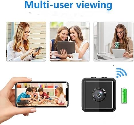 Mini Trådlös Säkerhetskamera 1080P - Inomhus och Utomhus