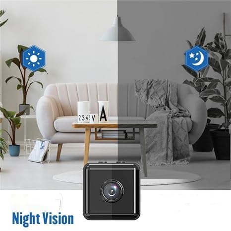 Mini Trådlös WiFi Säkerhetskamera 1080P - Inomhus/Ute App Kontroll