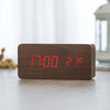 Minimalistisk Digital LED Väckarklocka med Röststyrning